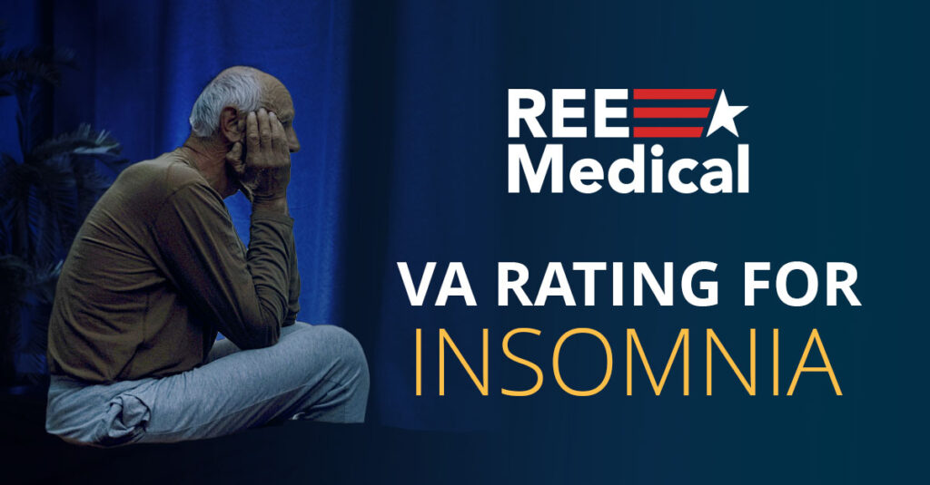 Veteran struggling with insomnia.