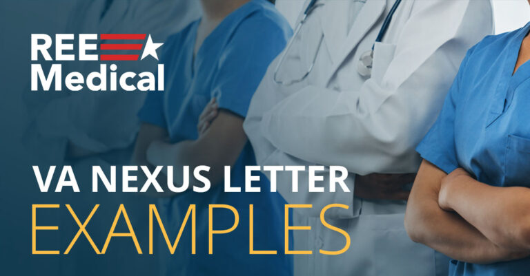 VA nexus letter examples.