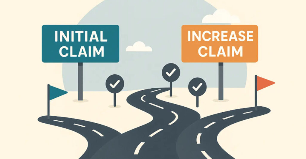 Filing VA depression claim process.