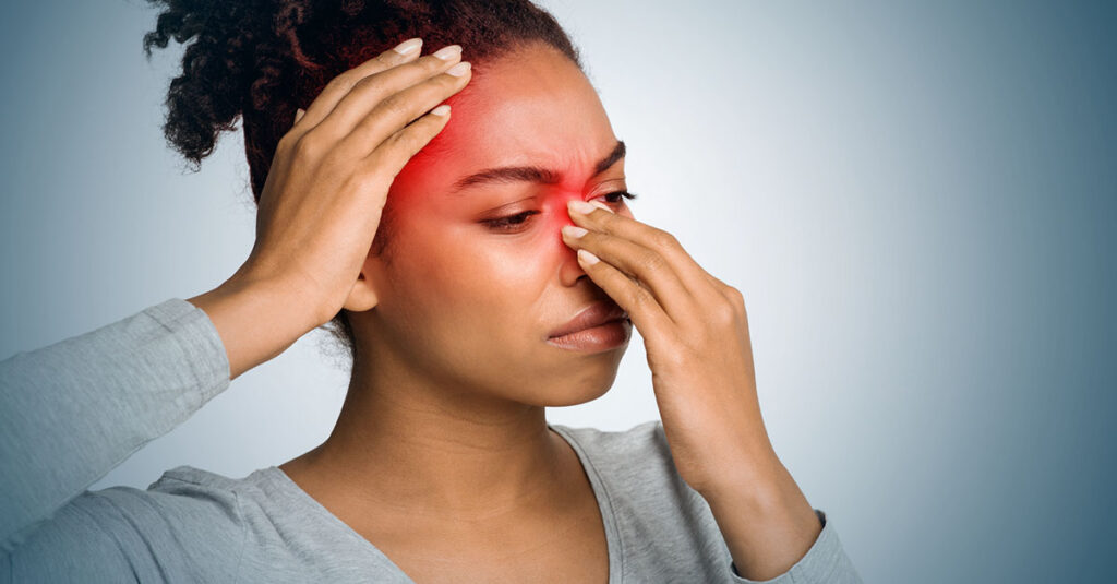 Veteran struggling with sinusitis.