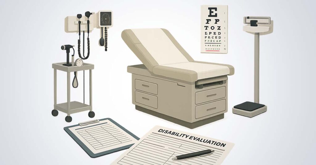 Independent medical examinations for veterans.