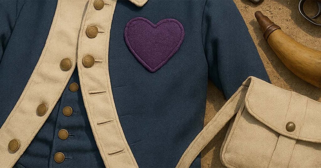 Origin of purple heart day.