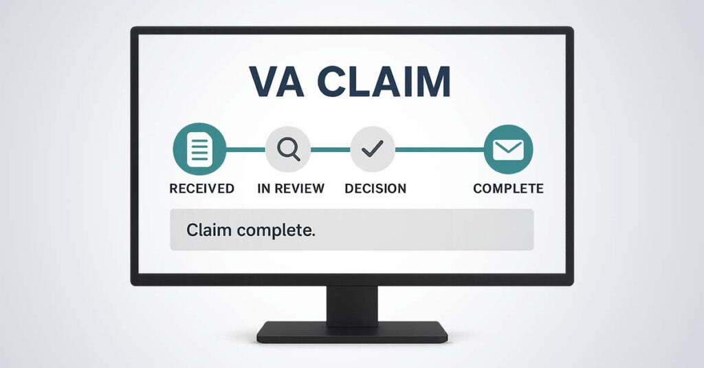 VA disability claim online,