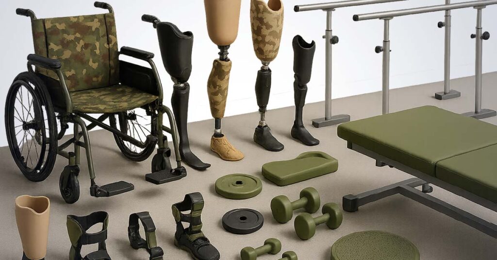 Veteran disability equipment.