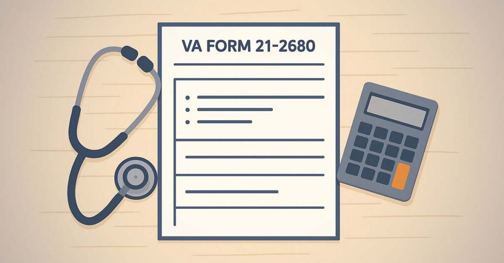 VA for 21-2680 illustration.