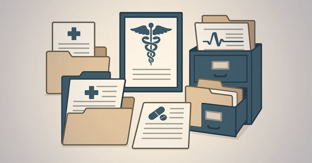 VA rating for radiculopathy paperwork files.