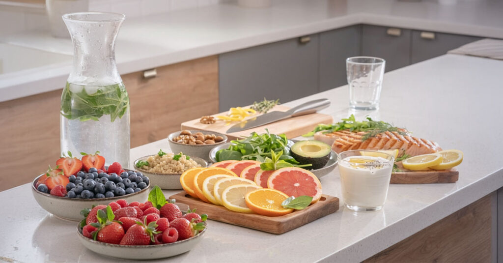 Health meal for mental health.