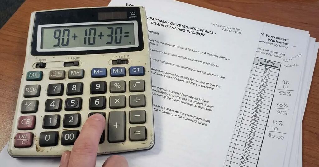 VA rating for scars compensation.