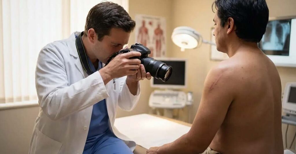 VA rating for scars evidence requirements.