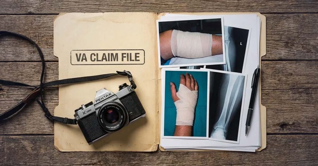 VA rating for scars VA claims.