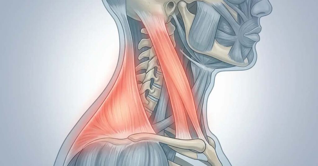 Anatomy of cervical strain relevant to VA rating