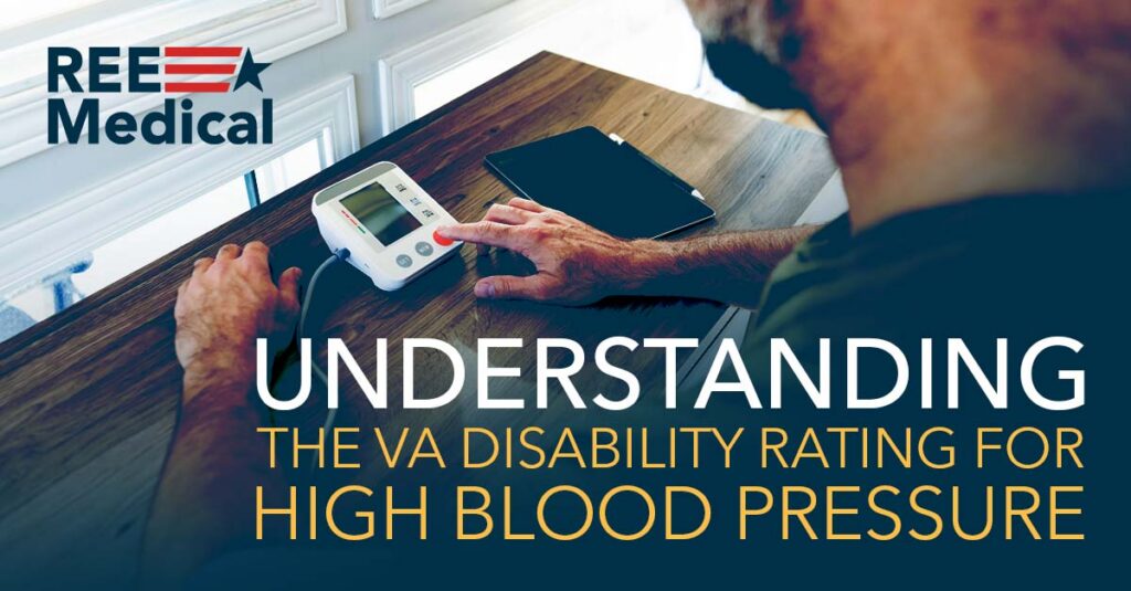 Veteran checking his blood pressure reading on a device.