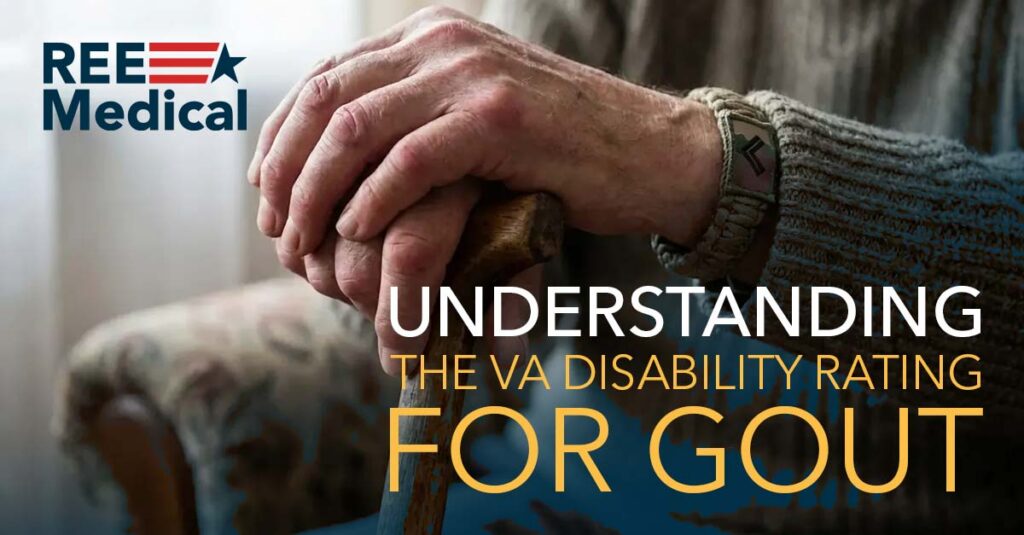 Understanding the VA rating for gout.