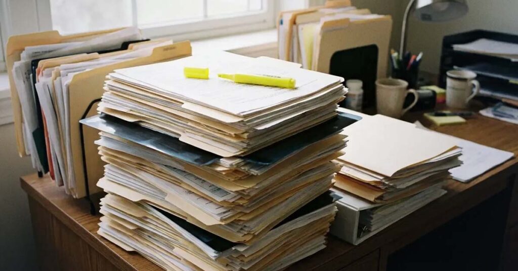 Medical records for neck pain claim.