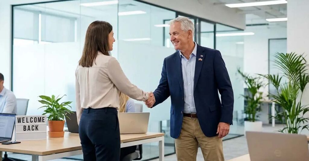 Professional identity and workplace stress for veterans.