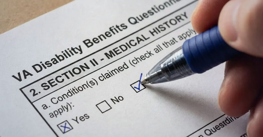 The importance of the DBQ in VA ratings.