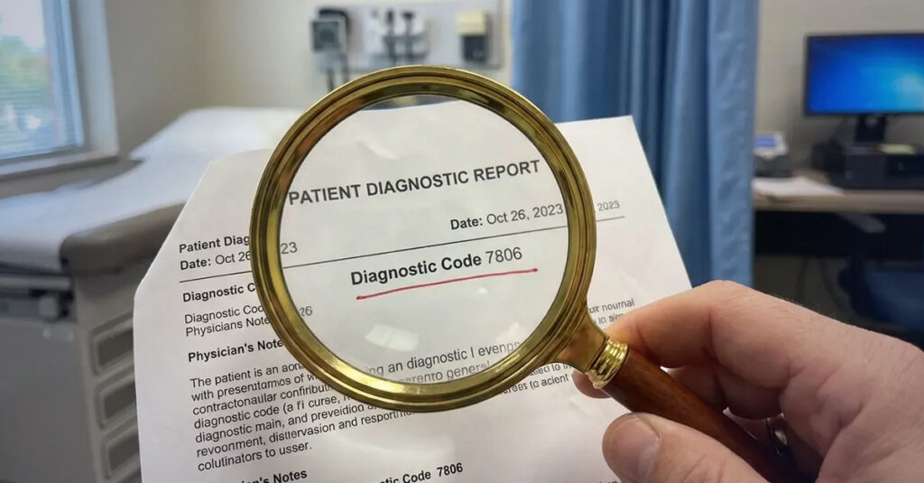 Understanding Diagnostic Code 7806 for eczema.