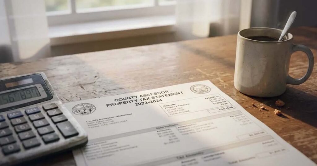 County assessor property tax statement 2023-2024.