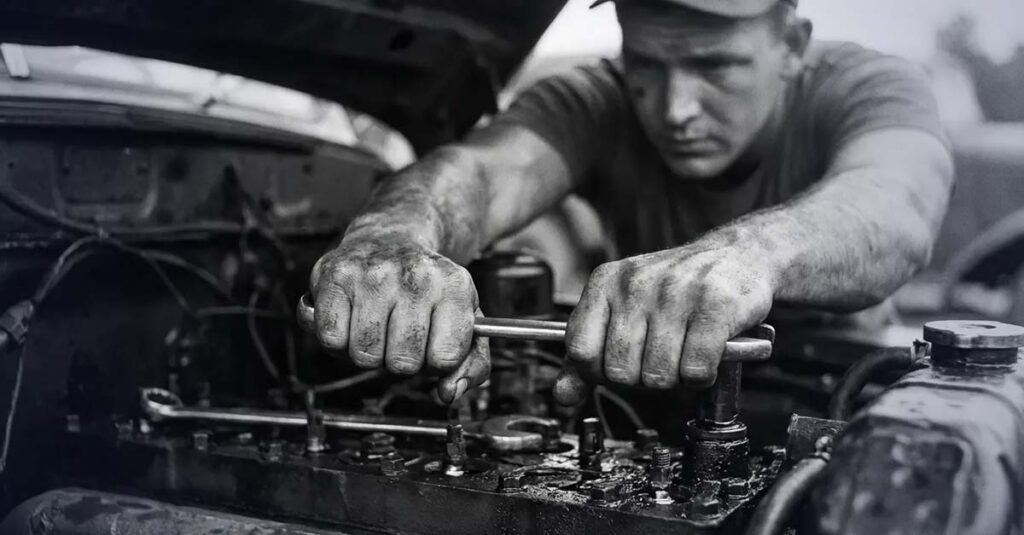 Military personnel performing repetitive tasks leading to carpal tunnel.