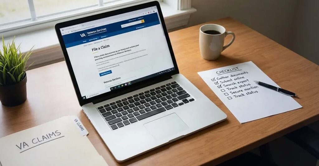 Checklist for filing a bulletproof VA disability claim.