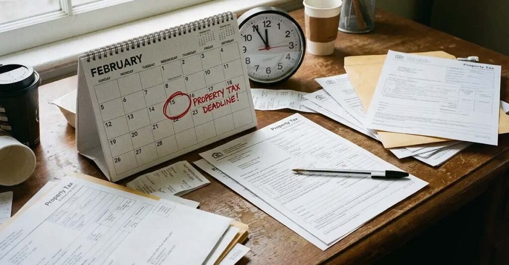 California property tax calendar and filing deadlines.