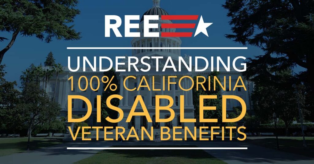 Understanding CA 100% Disabled Veteran Benefits.