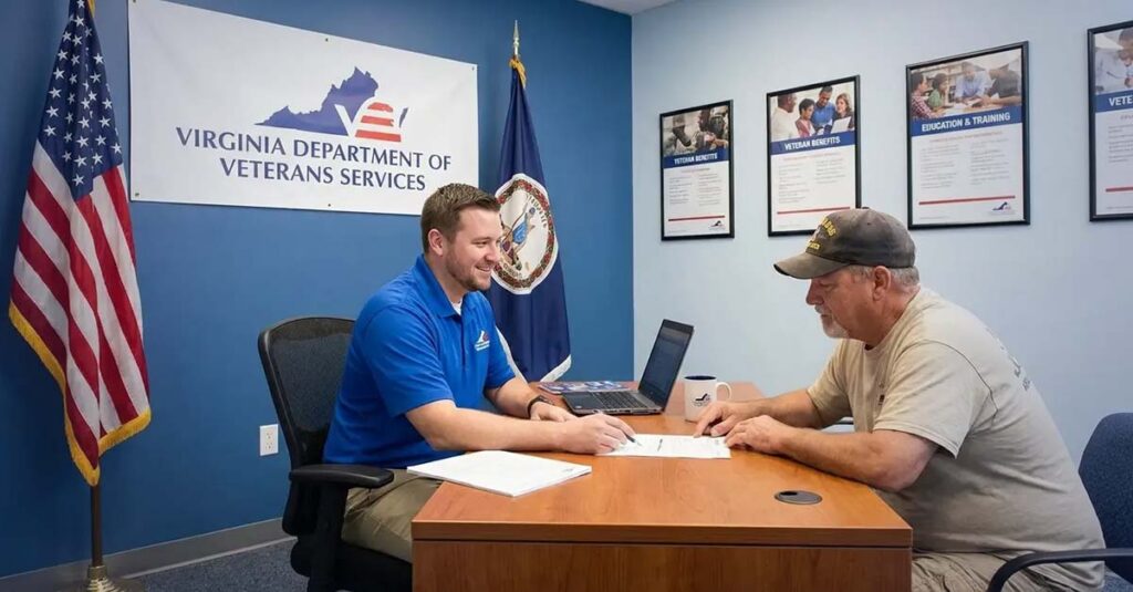 VDVS emergency grant application process timeline.