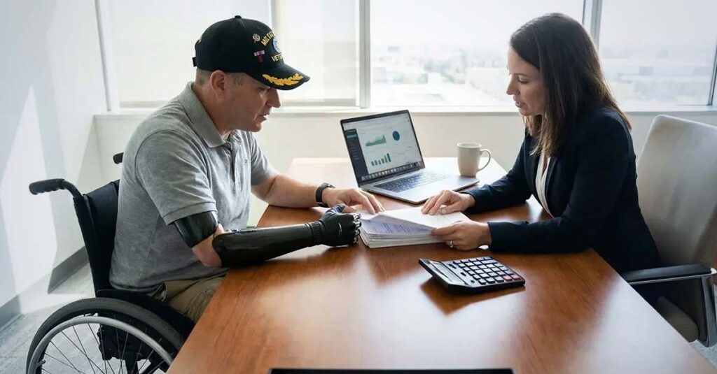 Virginia disabled veteran financial protections overview.